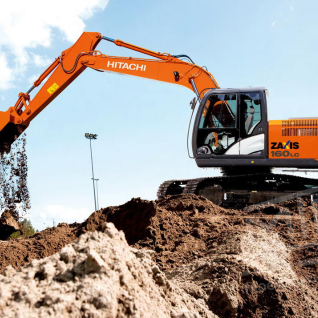 Аренда экскаватора HITACHI ZX180
