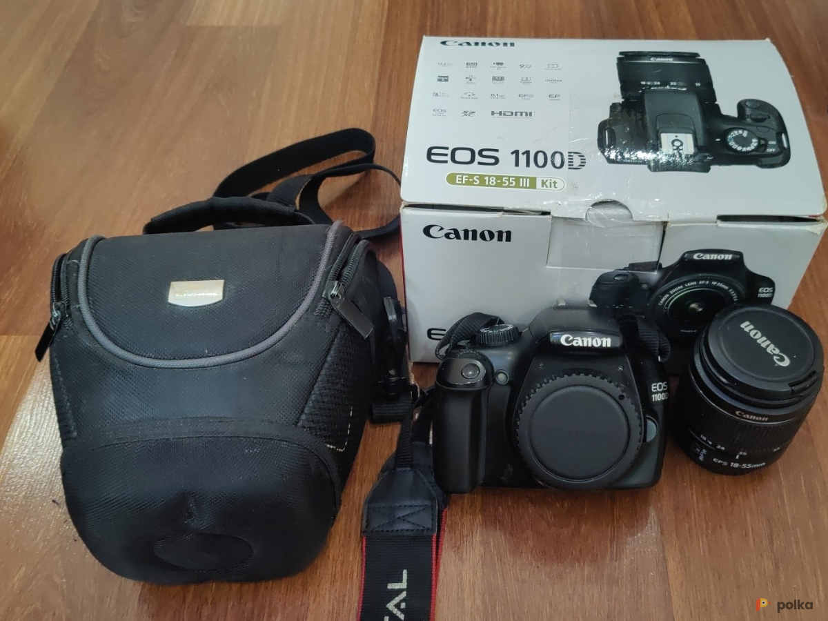 Возьмите Фотоаппарат зеркальный canon 1100d напрокат (Фото 1) в Новосибирске