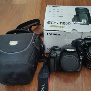Фотоаппарат зеркальный canon 1100d