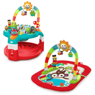 ИГРОВОЙ ЦЕНТР 2 В 1 «РАДУГА»С КОВРИКОМ, BRIGHT STARTS