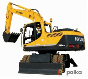 Возьмите Колесный экскаватор HYUNDAI R-170W-9S напрокат (Фото 1) в Рязани