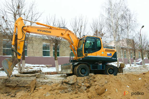 Возьмите Колесный экскаватор HYUNDAI R-170W-9S напрокат (Фото 2) в Рязани