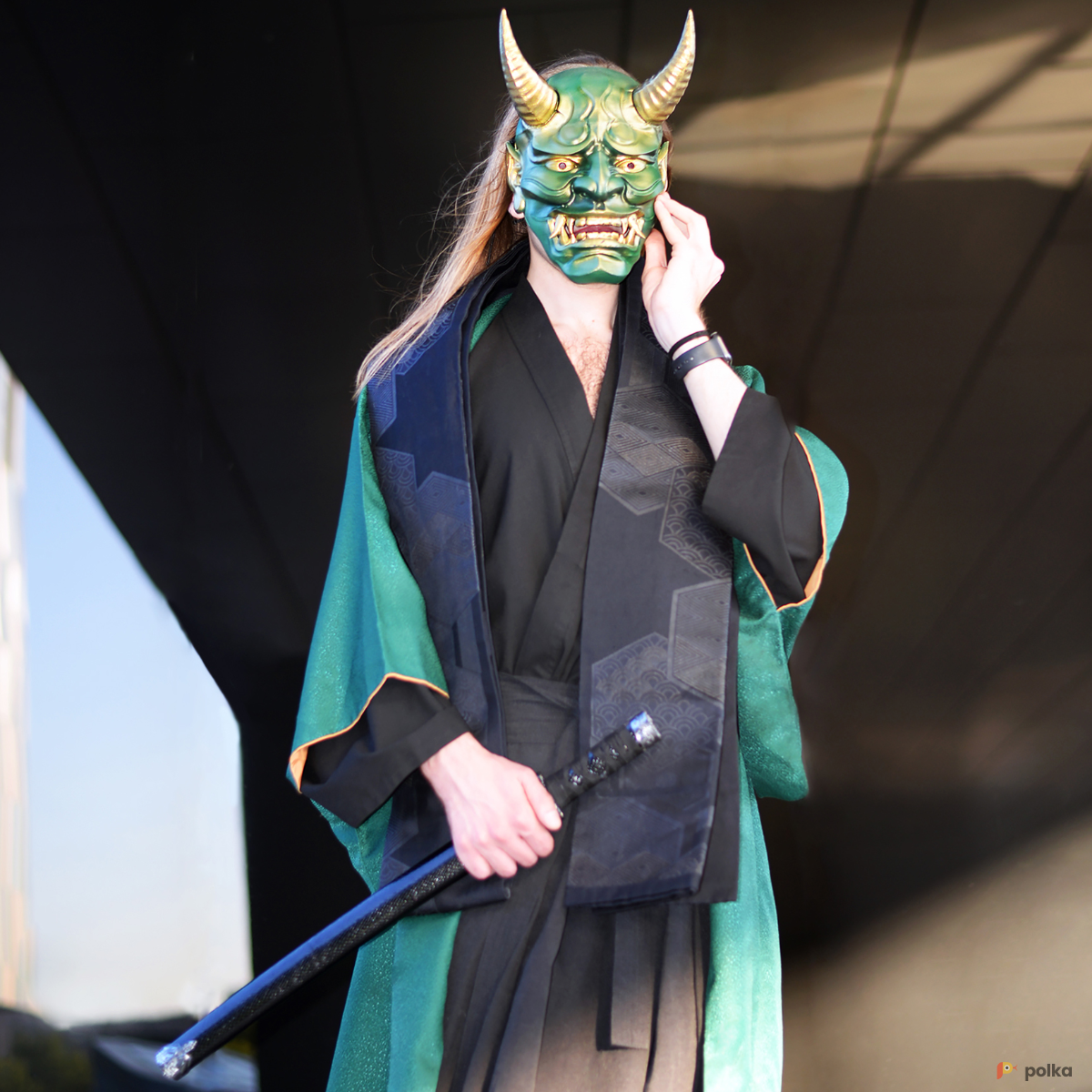 Возьмите Ниндзя-костюм мужской Hannya 般若 напрокат (Фото 1) в Москве