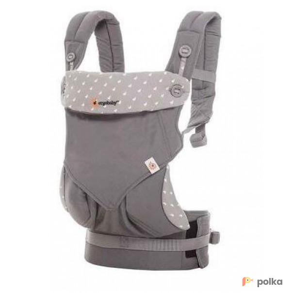 Возьмите ЭРГОНОМИЧНЫЙ РЮКЗАК FOUR POSITION 360, ERGO BABY ГРАФИТ напрокат (Фото 1) в Ростове-на-Дону