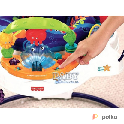Возьмите ПРЫГУНКИ-ИГРОВОЙ ЦЕНТР "ОКЕАН", FISHER PRICE напрокат (Фото 3) в Ростове-на-Дону