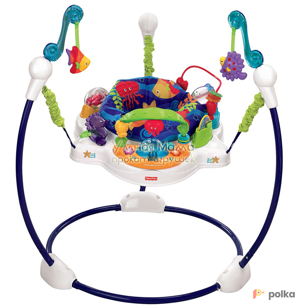 Возьмите ПРЫГУНКИ-ИГРОВОЙ ЦЕНТР "ОКЕАН", FISHER PRICE напрокат (Фото 1) в Ростове-на-Дону