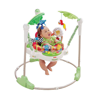 ПРЫГУНКИ-ИГРОВОЙ ЦЕНТР "ТРОПИЧЕСКИЙ ЛЕС", FISHER PRICE