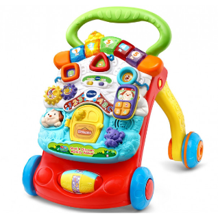 КАТАЛКА МУЗЫКАЛЬНАЯ "ВЕСЕЛЫЙ ДОМИК", VTECH