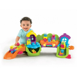 КУБИКИ-БЛОКИ С СЮРПРИЗАМИ "МУЗЫКАЛЬНЫЙ ГОРОДОК", FISHER-PRICE