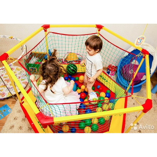 БАТУТ-МАНЕЖ 160 СМ LECO-IT HOME