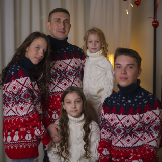 Свитер новогодний 015