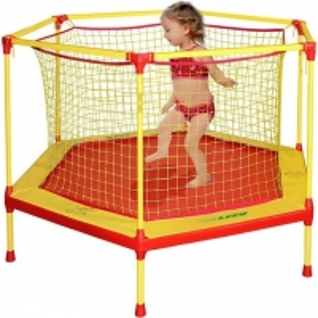 Батут-манеж Leco-IT Home, 135 см до 50 кг