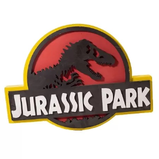 Вывеска Jurassic Park