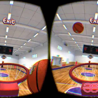 Basketball Okulus Rift