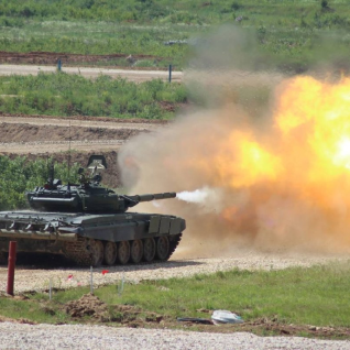 	Пиротехнический выстрел из танка Т-80/Т-72/БМП-1	