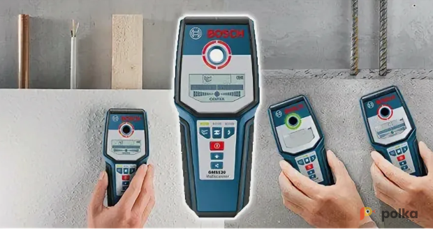 Возьмите Детектор металла Bosch GMS 120 напрокат (Фото 2) в Воронеже