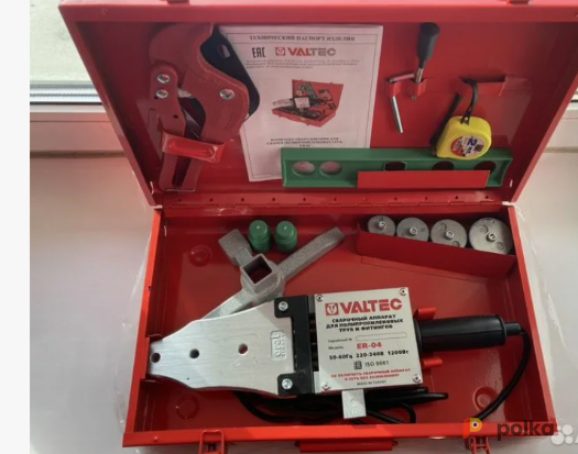 Возьмите Паяльник для полипропиленовых труб Valtec 1500ВТ напрокат (Фото 3) в Воронеже
