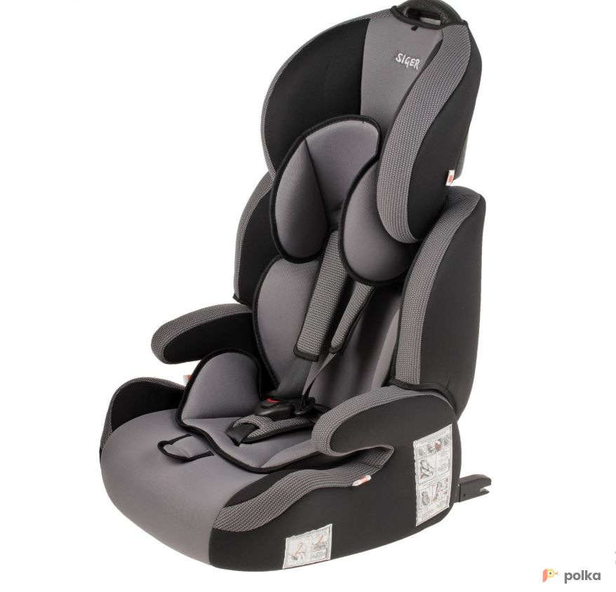 Возьмите Автокресло Siger Стар Isofix (9-36 кг) напрокат (Фото 1) в Москве