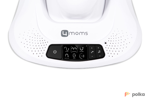 Возьмите Качели-шезлонг 4moms MamaRoo 4.0 Серый плюш напрокат (Фото 3) в Москве
