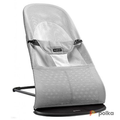 Возьмите Шезлонг BabyBjorn Balance Soft (сетка) серый напрокат (Фото 1) в Москве