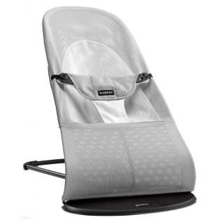 Шезлонг BabyBjorn Balance Soft (сетка) серый
