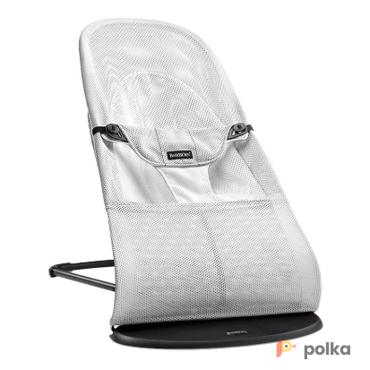 Возьмите Шезлонг BabyBjorn Balance Soft (сетка) серый напрокат (Фото 3) в Москве