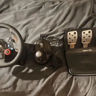 Игровой руль Logitech G29 с КПП