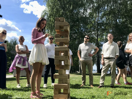 Возьмите Гигантская дженга напрокат (Фото 3) в Москве