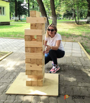 Возьмите Гигантская дженга напрокат (Фото 4) в Москве
