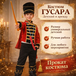 Костюм детский гусар