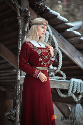 Возьмите Средневековый славянский  северный костюм викинги напрокат (Фото 2) в Москве