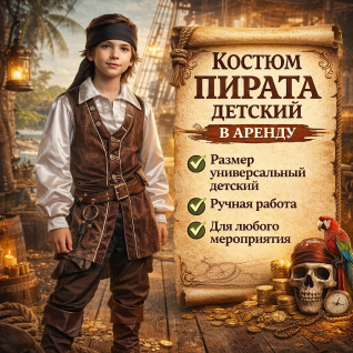 Костюм пирата детский 