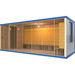 Бытовка - раздевалка новая