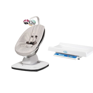 Электрокачели MamaRoo NEW + весы Саша