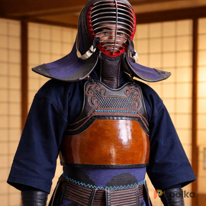 Возьмите Костюм японский с доспехами Kendo  剣道 напрокат (Фото 1) в Москве