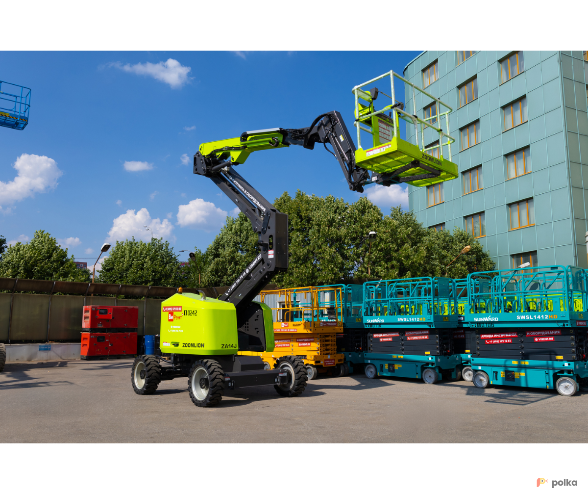 Возьмите Дизельный коленчатый подъемник Zoomlion ZA14J напрокат (Фото 1) в Москве