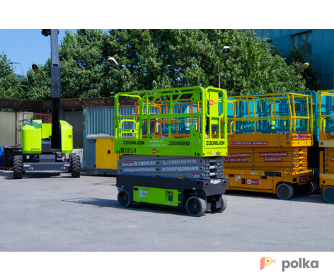 Возьмите Электрический ножничный подъемник Zoomlion ZS0808HD напрокат (Фото 2) в Москве