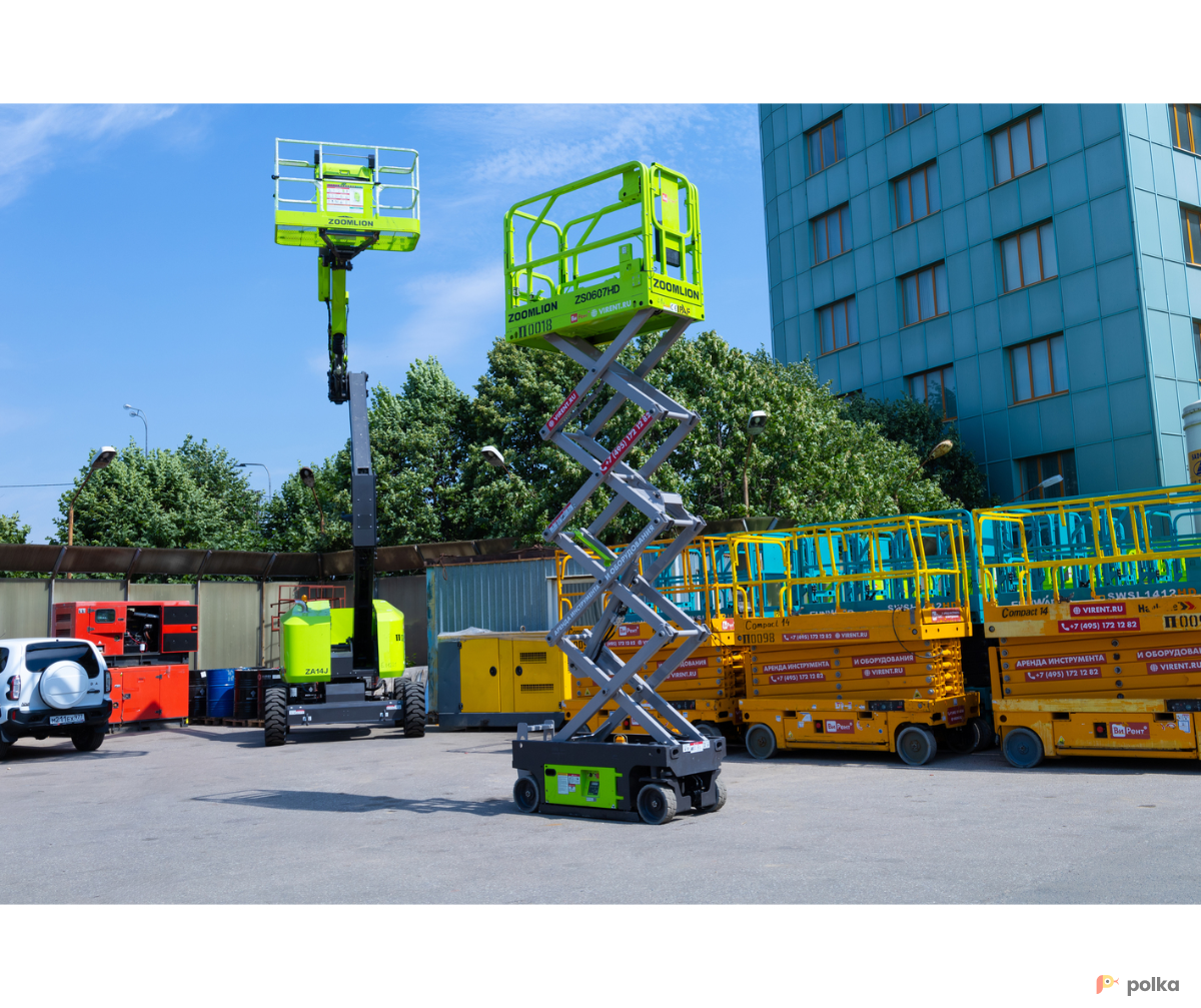Возьмите Электрический ножничный подъёмник Zoomlion ZS0607HD напрокат (Фото 1) в Москве
