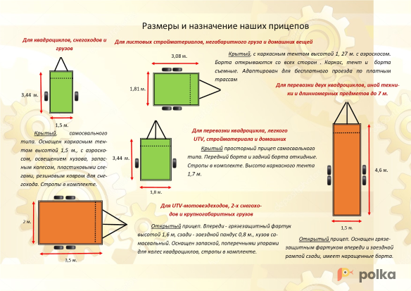 Возьмите Легковые прицепы разного назначения в Кунцеве напрокат (Фото 7) в Москве
