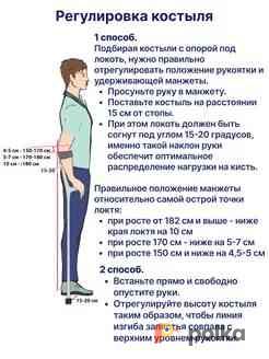 Возьмите Новый локтевой костыль (канадка) напрокат (Фото 3) в Екатеринбурге