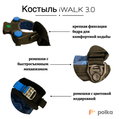 Возьмите Костыль под колено Iwalk 3.0. напрокат (Фото 3) в Екатеринбурге