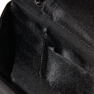 Клатч ABS by Allen Schwartz Black/Gold/Silver  Bow clutch