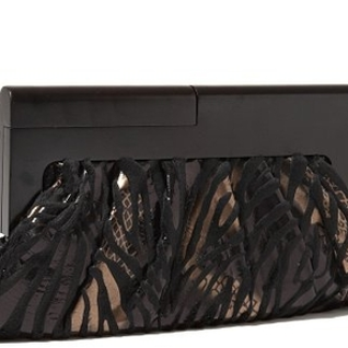 Клатч ABS by Allen Schwartz Brown Coral velvet clutch