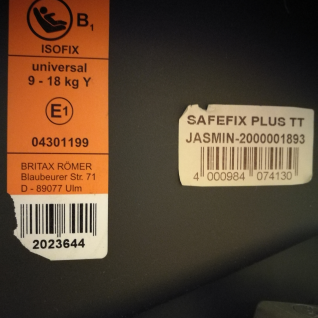 Britax Romer SafeFix Plus TT Лучшее детское автокресло