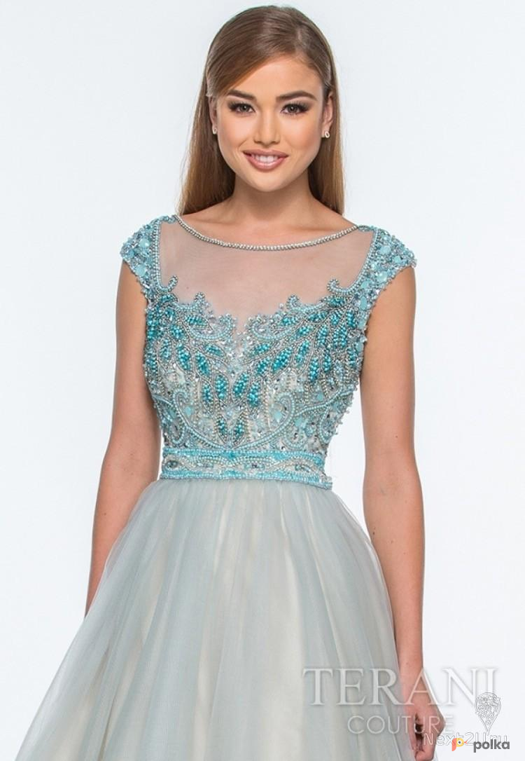 Возьмите Голубое платье Terani Couture напрокат (Фото 1) в Москве