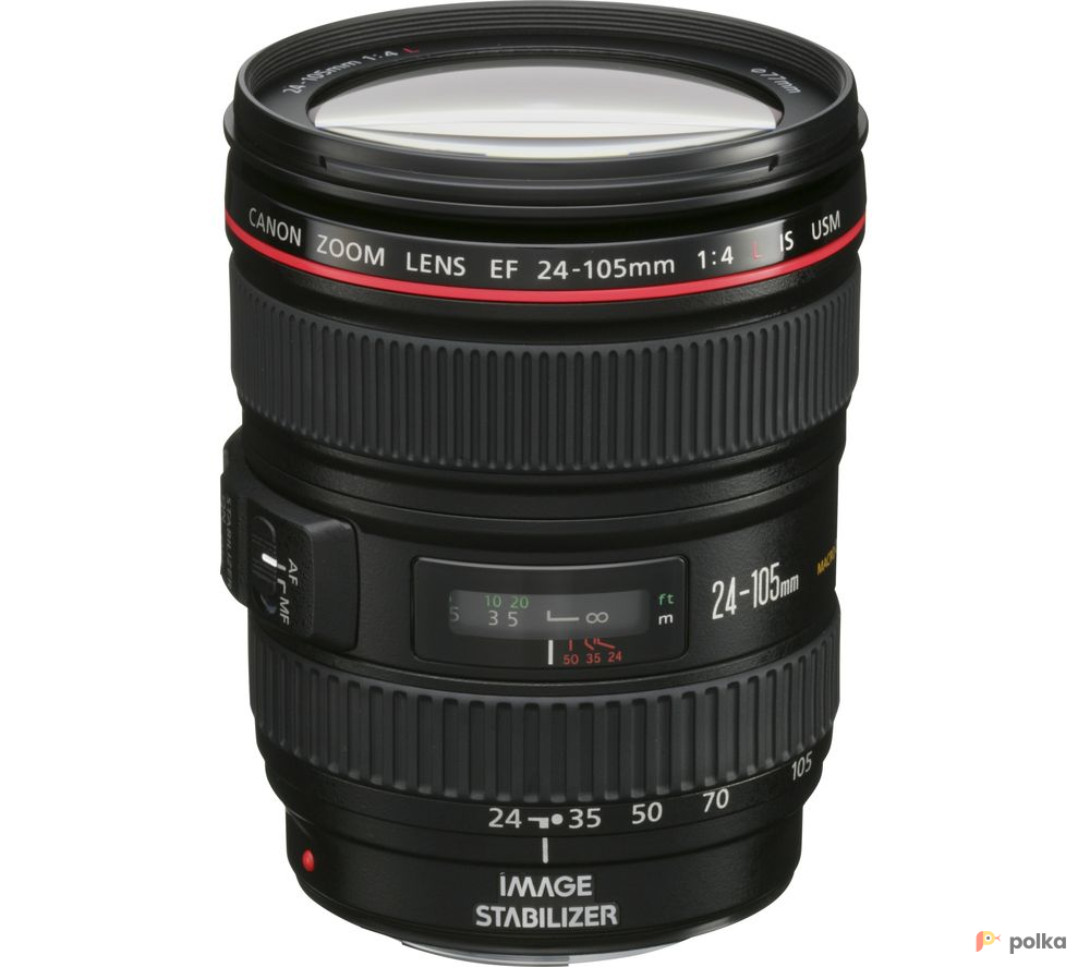 Возьмите Объектив Canon 24-105mm f4.0 со стабилизатором напрокат (Фото 1) в Москве
