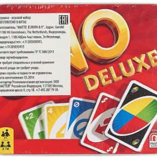 Карточная игра UNO, версия люкс 