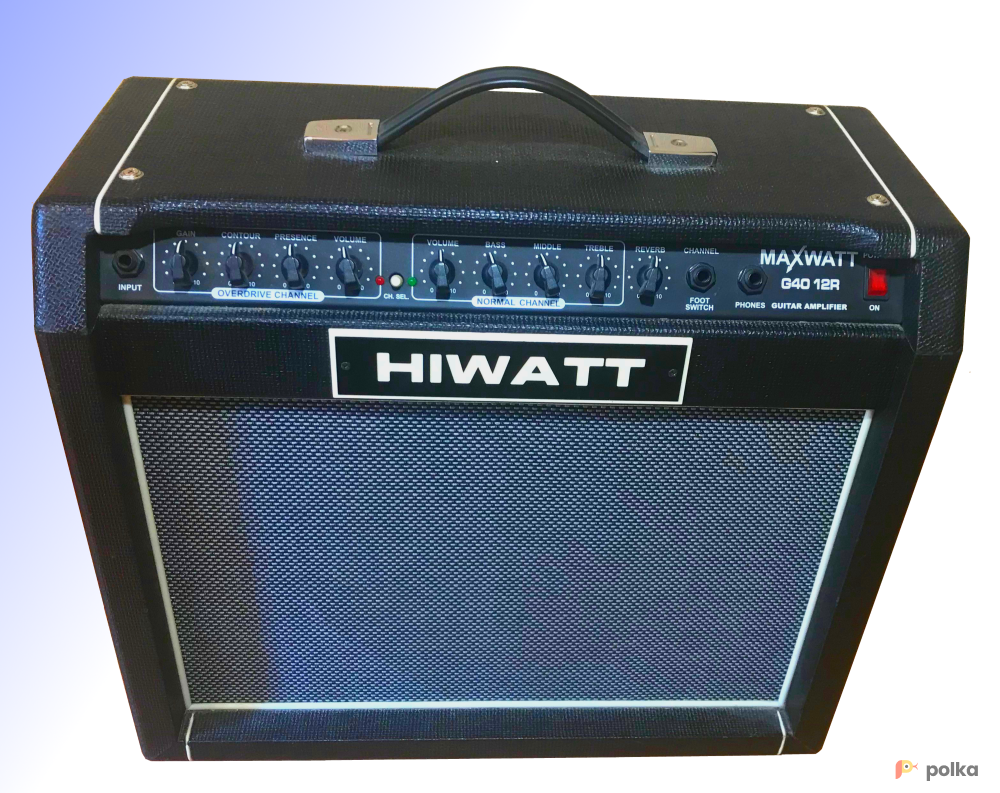 Возьмите Комбо усилитель для электрогитар Hiwatt Maxwatt G40/12R напрокат (Фото 1) в Москве