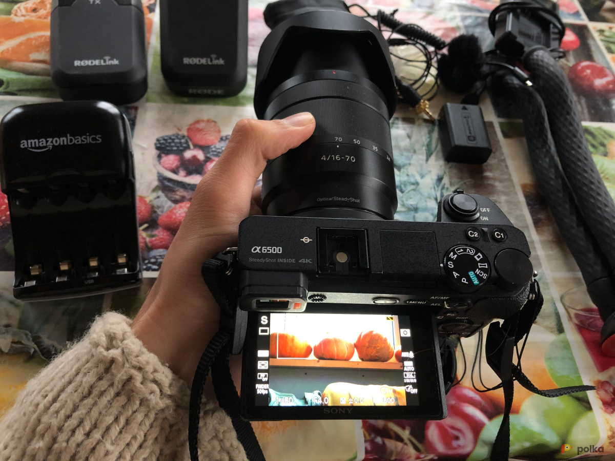 Возьмите Комплект для видео съёмки в 4К с камерой sony a6500 напрокат (Фото 1) в Москве