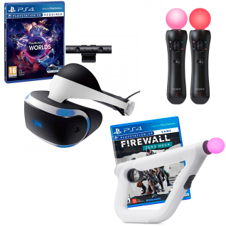 VR Очки + Автомат + Мувы + 5 игр
